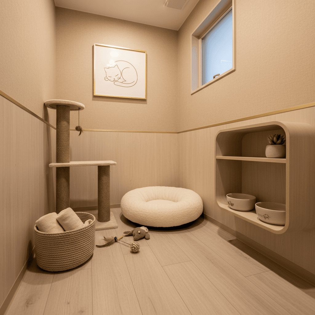 Интерьер номера Стандарт в отеле МяуДом